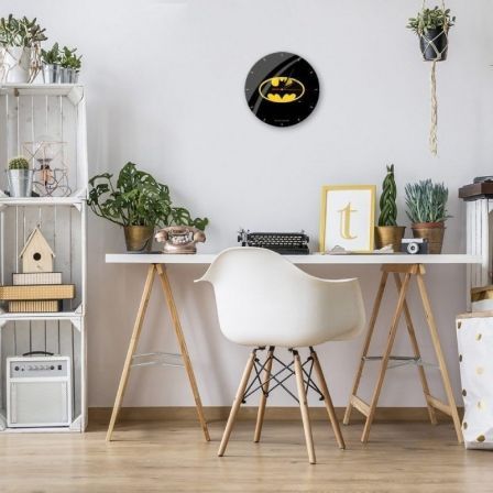 Dc Comics Reloj de Pared Batman Negro